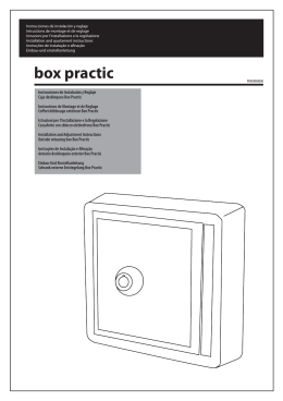 box practic - SAP MOTOR - Motoriduttori per serrande