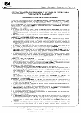 Siscart lnformatica ~ Sistemas para Cartorios