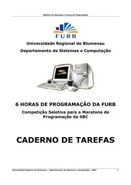 Provas da Maratona