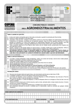 Prova - Calcule Mais