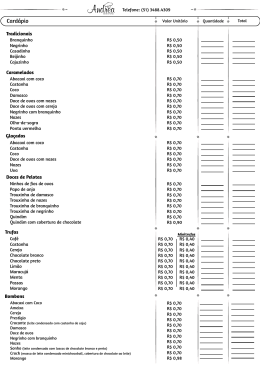Cardápio - Andrea Doces e Tortas