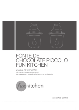 FONTE DE CHOCOLATE PICCOLO FUN KITCHEN