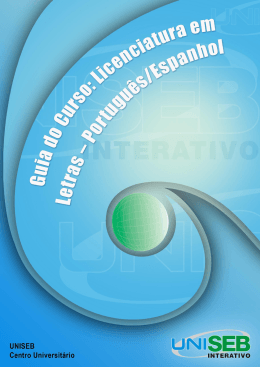 Guia do Curso: Licenciatura em Letras