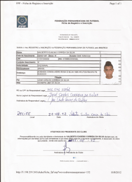 FPF - Ficha de Registro e Inscri&ccedil;&atilde;o Page 1 of 1
