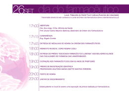 documento associado - Ordem dos Farmac&ecirc;uticos