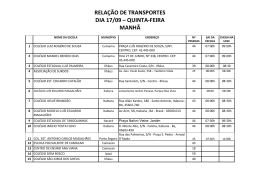 Escolas Confirmadas