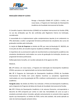 Resolu&ccedil;&atilde;o CONAD
