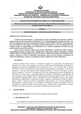 1. Fun&ccedil;&otilde;es b&aacute;sicas A solu&ccedil;&atilde;o a ser contratada dever&aacute; conter as