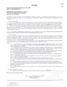 RECURSO Q Empresa: Net Brasil Informática LTDA