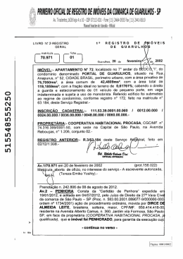 primeiro oficial oe registro oe imoveis oa comarca de guarulhos