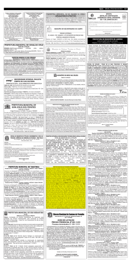 Edital da Assembl&eacute;ia Campanha Salarial 2015/2016