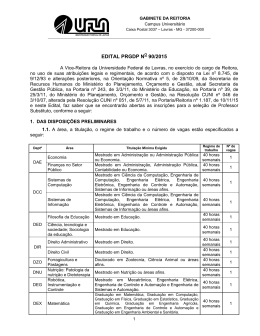 Edital nº 90/2015 - PRGDP