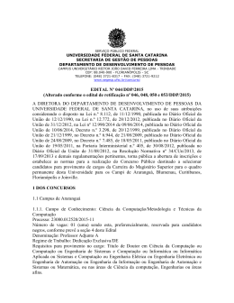 EDITAL N&ordm; 044/DDP/2015 - Coperve