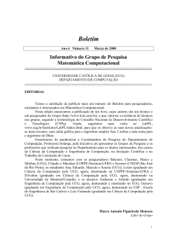 Ano 6, N&uacute;mero 11, Mar&ccedil;o 2008