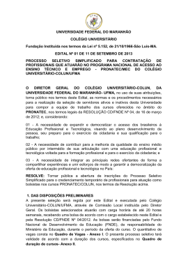 edital de abertura - ps - n&ordm; 01/2013