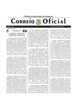 Publicacoes oficiais da SAE no Jornal Correio Oficial do dia 21