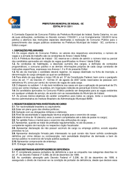 PREFEITURA M A Comiss&atilde;o Especial de Concurso P&uacute;blico