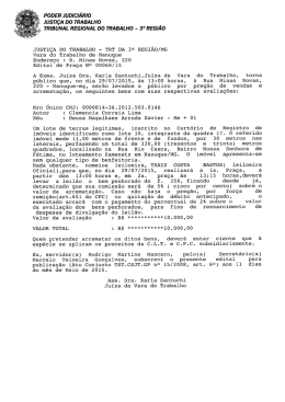 PODER JUDICI&Aacute;RIO JUSTI&Ccedil;A DO TRABALHO TRIBUNAL
