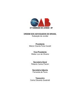 Guia do Advogado Iniciante - 33&ordf; OAB/SP