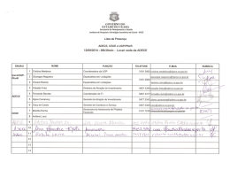 GOVERNO DO I ESTADO DO CEARA - Ipece