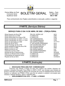 BG 069 - De 15 ABR 2002 - Proxy da Polícia Militar do Pará!