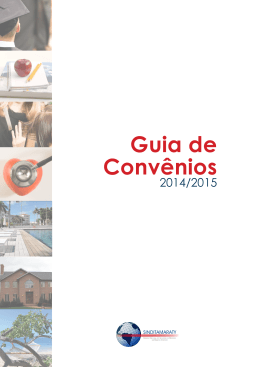 Guia de Cov&ecirc;nios 2014/2015