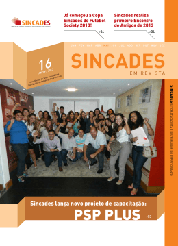Sincades Lan&ccedil;a PSP PLUS