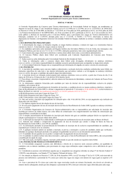 edital n&ordm; 08/2014 - CCV