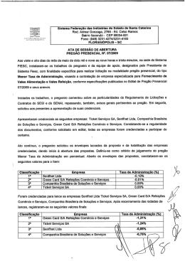 Sistema Federação das Indústrias do Estado de Santa Catarina