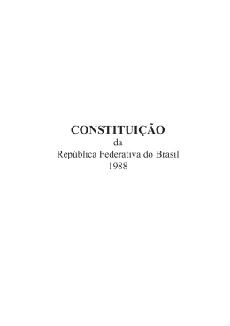 Constituição Federal - Assembleia de Minas