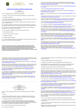 1 Presidência da República Casa Civil Subchefia