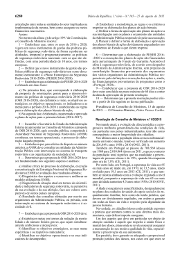 Resolu&ccedil;&atilde;o do Conselho de Ministros n.&ordm; 63/2015