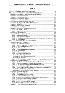Constituição Federal - Tribunal de Justiça de Minas Gerais