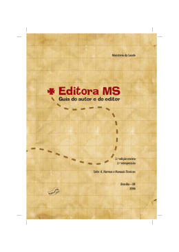 Editora MS - Biblioteca Virtual em Sa&uacute;de