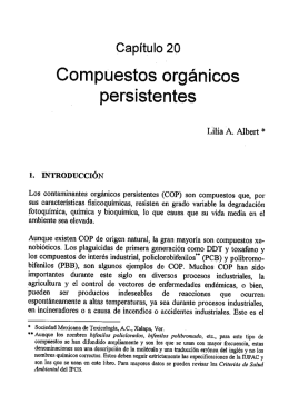 Compuestos Orgánicos Persistentes