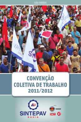 CONVEN&Ccedil;&Atilde;O COLETIVA DE TRABALHO 2011/2012