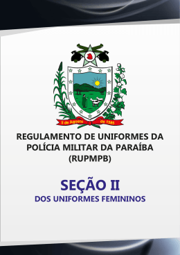 Vers&atilde;o em PDF - Pol&iacute;cia Militar
