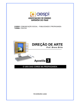 Influ&ecirc;ncia das cores na propaganda