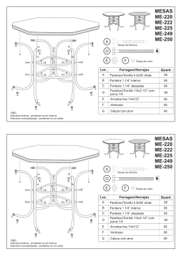 Mesa ME220-ME222-ME225-ME249-250