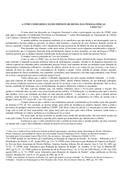 Artigo Carlos Vaz
