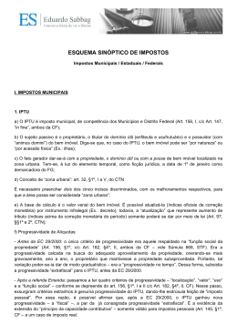 ESQUEMA SIN&Oacute;PTICO DE IMPOSTOS
