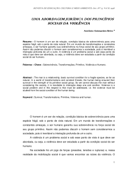 Uma abordagem jur&iacute;dica dos princ&iacute;pios sociais