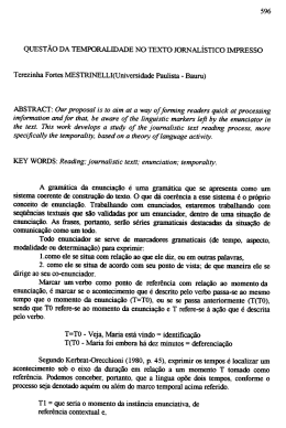 ABSTRACT: Our proposal is to aim at a way offorming readers