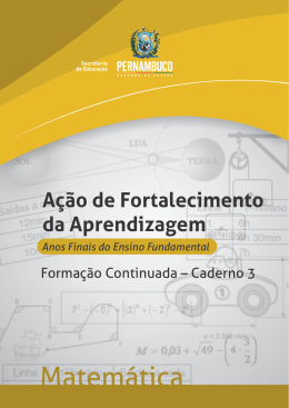 Anos Finais do Ensino Fundamental: Refor&ccedil;o