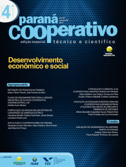 Avicultura e cooperativismo no Paraná