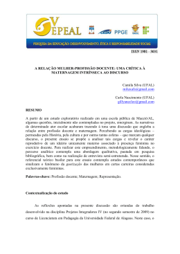 A RELA&Ccedil;&Atilde;O MULHER-PROFISS&Atilde;O DOCENTE: UMA CR&Iacute;TICA &Agrave;