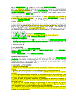 Espanhol II, 02 horas-aula. Endereço: Rua Jordão Borghetti nº 480