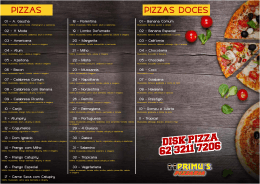 View restaurants menu without frame in {PFD Format}
