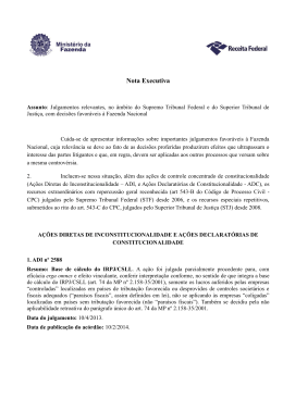 Nota Executiva - Receita Federal