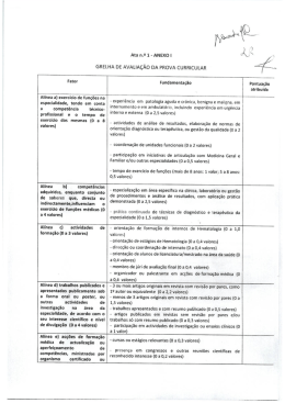 GRELHA DE AVALIA&Ccedil;&Atilde;O DA PROVA CURRICULAR